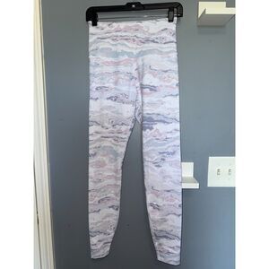 Beyond Yoga Olympus High Rise Leggings - Pastel Waves | Size Medium | Activewear